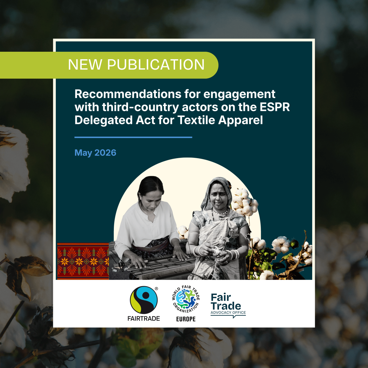 Recommendations for engagement with third-country actors on the ESPR Delegated Act for Textile Apparel