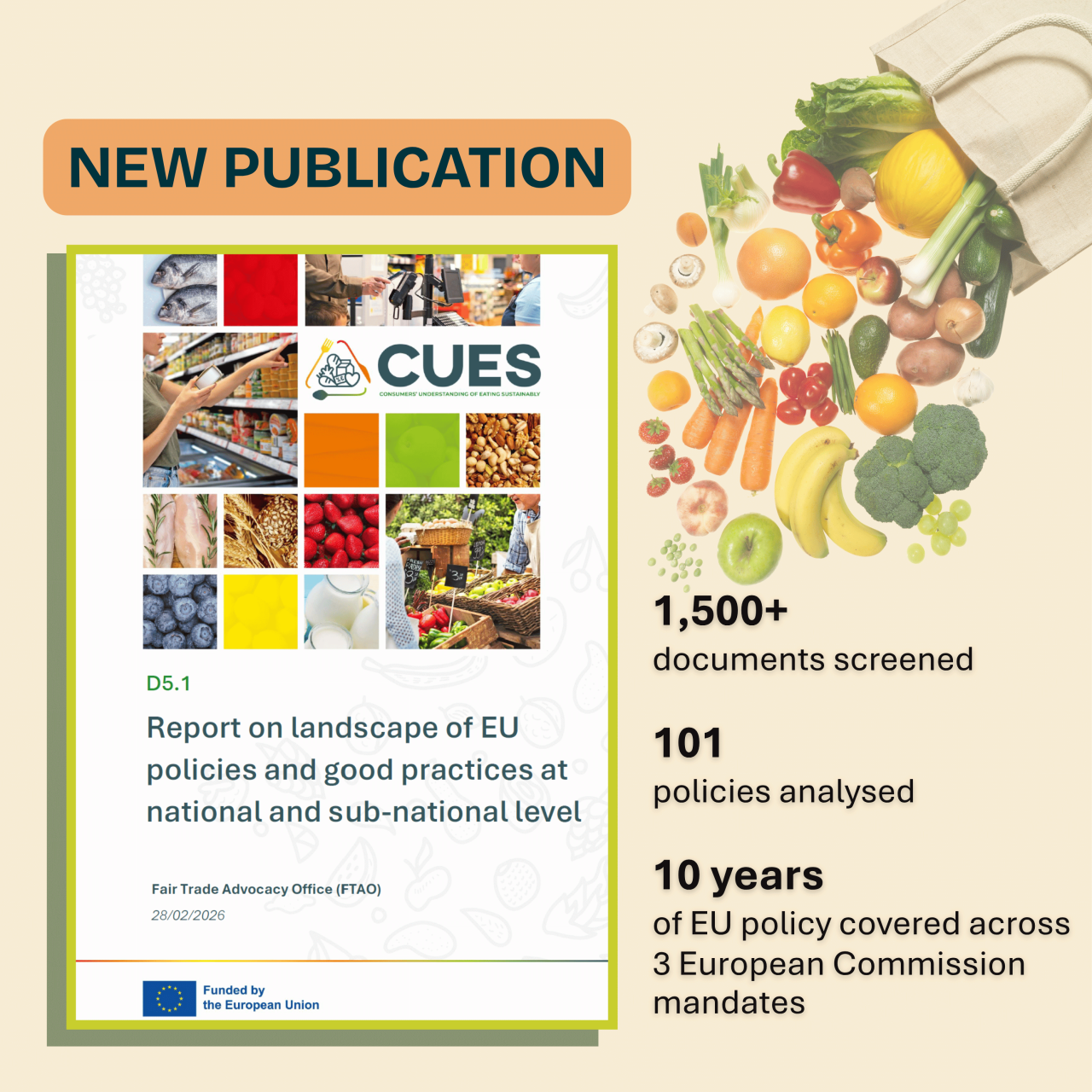 Landscape of EU policies and good practices at national and sub-national level on sustainable food consumption