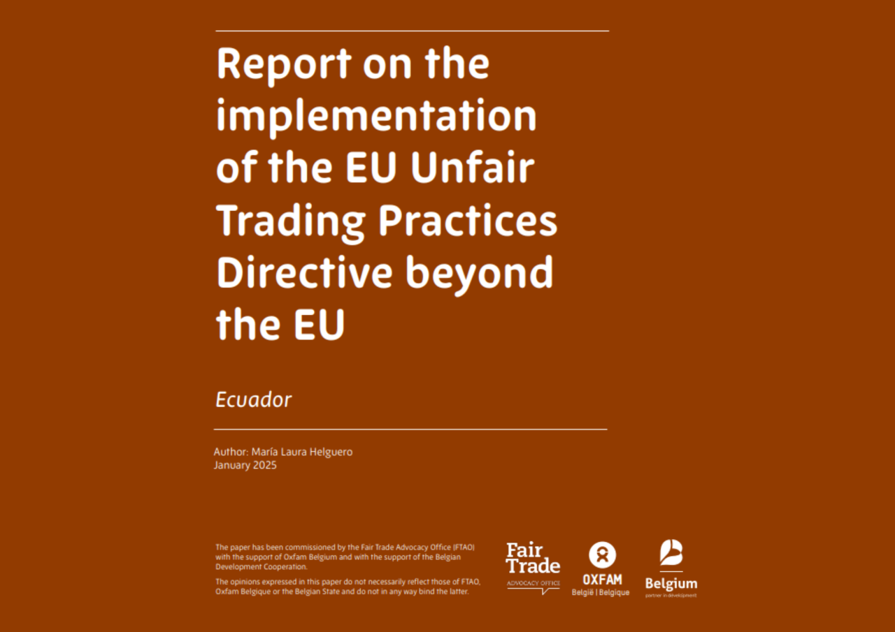 Report on the implementation of the EU Unfair Trading Practices Directive beyond the EU - Ecuador