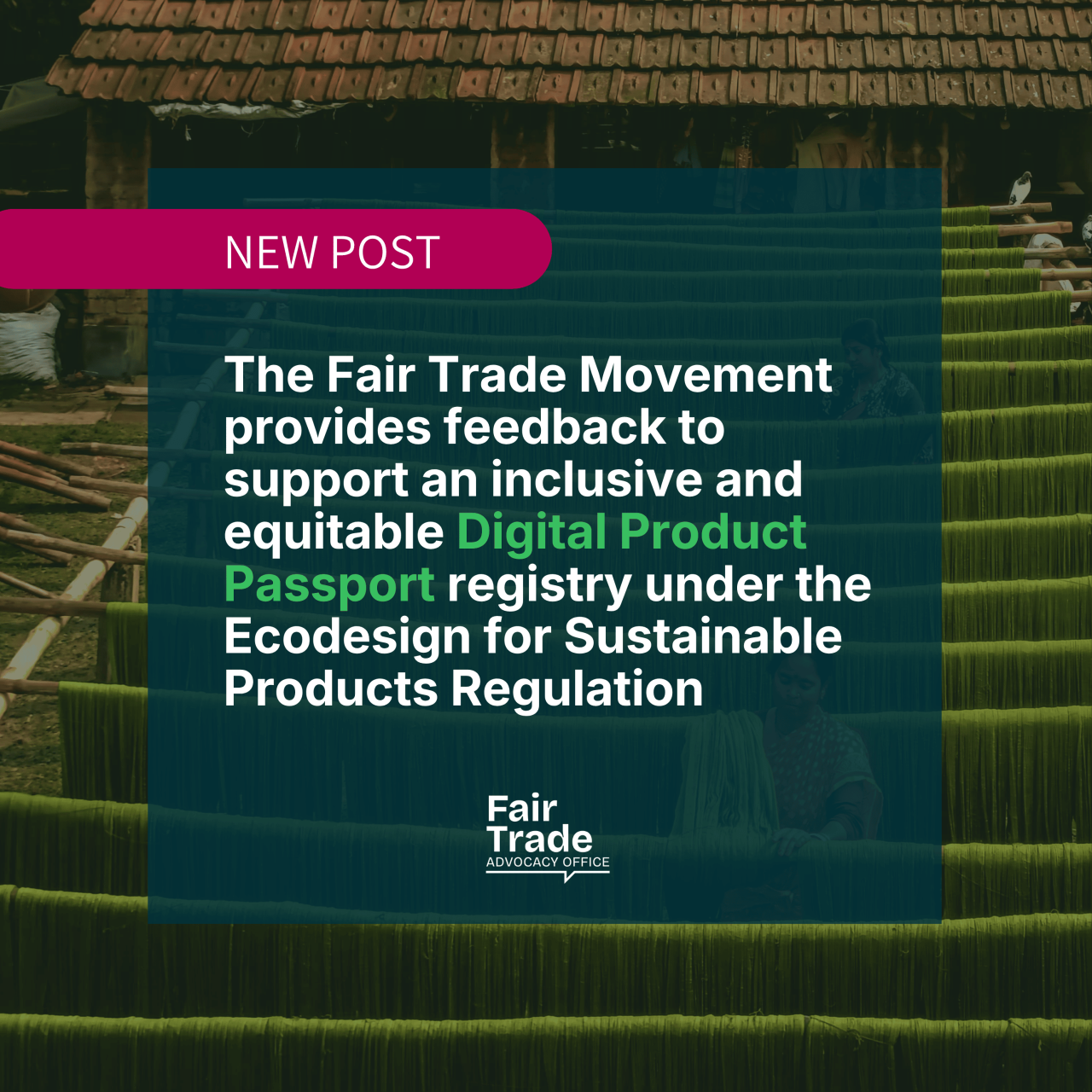 The FTAO's feedback on the European Commission’s draft Implementing Regulation establishing the Digital Product Passport (DPP) registry