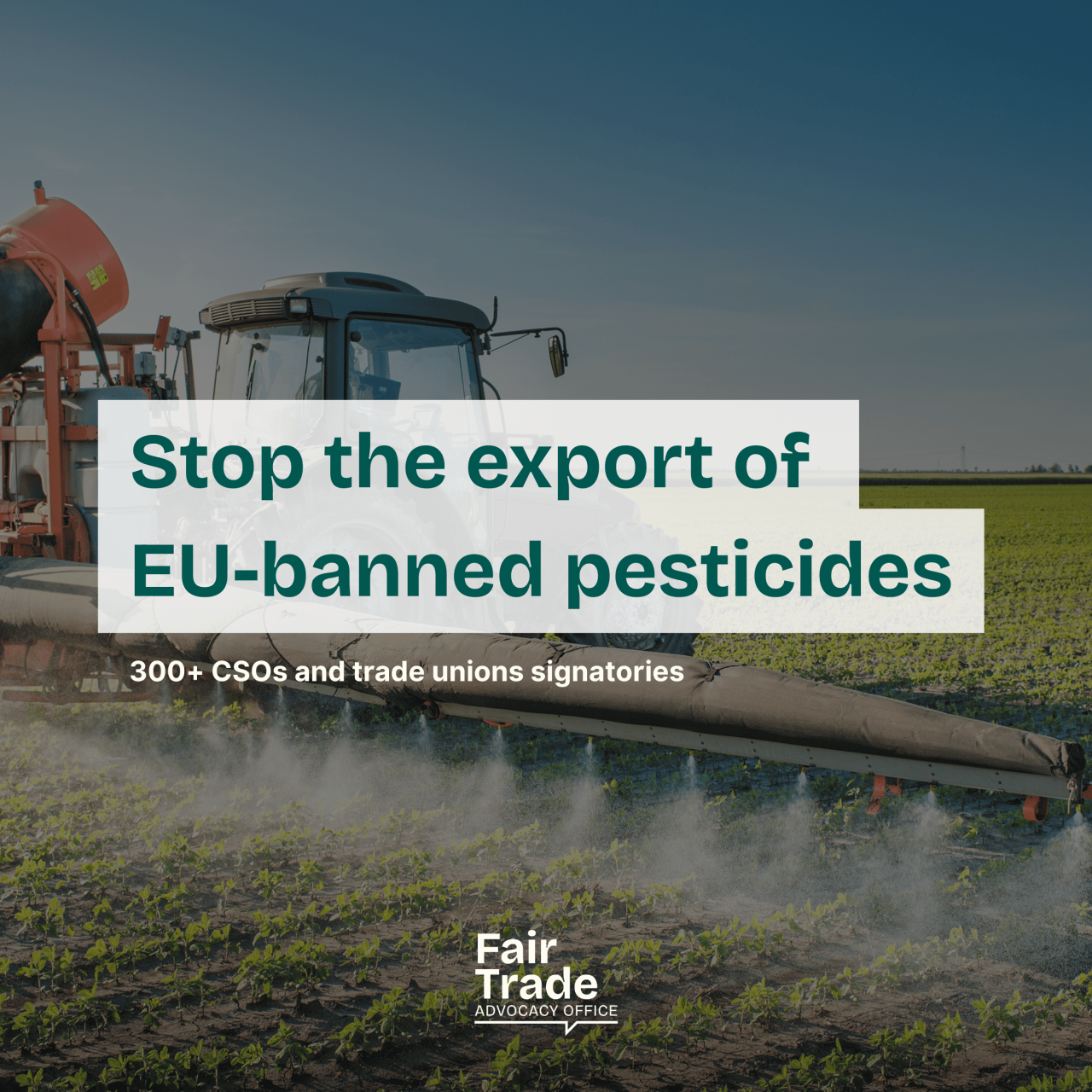 NGOs and trade unions demand the end of EU's production, export and import of banned pesticides