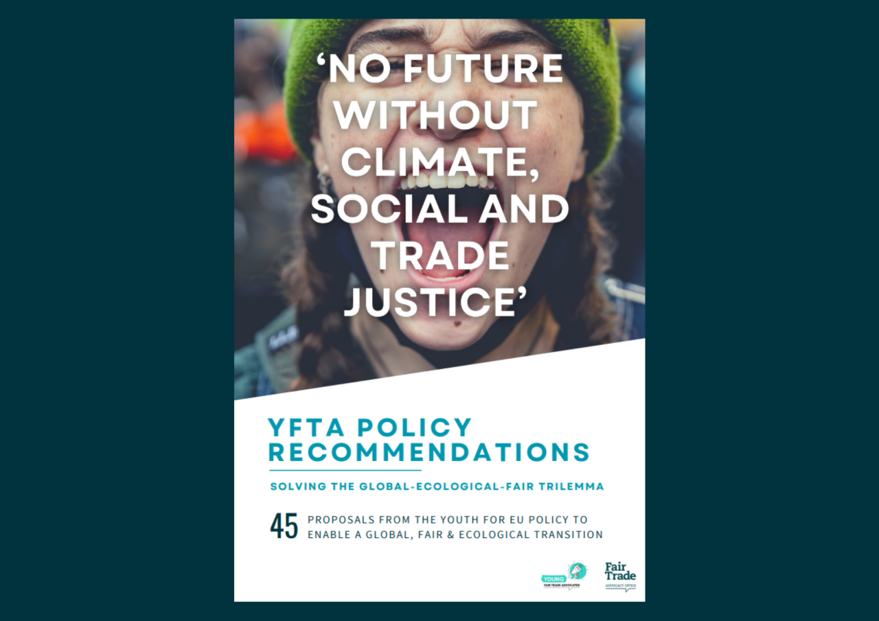 Young Fair Trade Advocates: No future without climate, social and trade justice