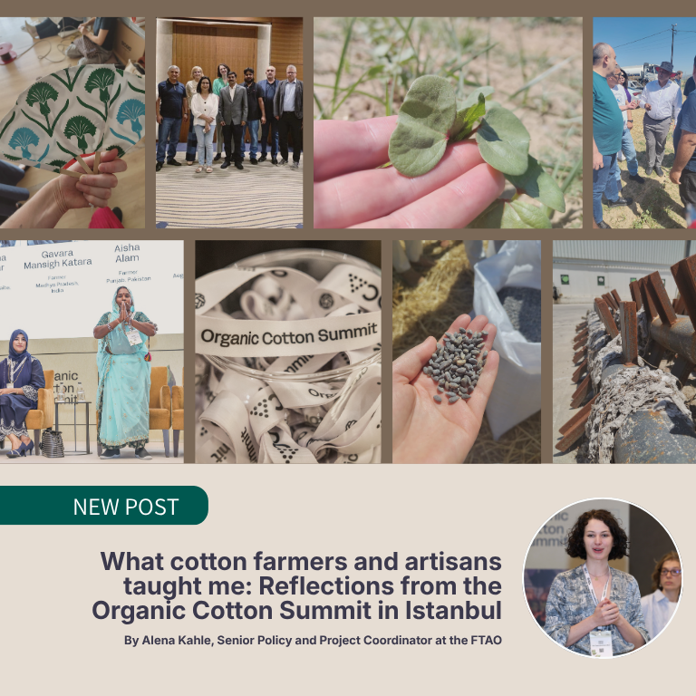 What cotton farmers and artisans taught me: Reflections from the Organic Cotton Summit in Istanbul
