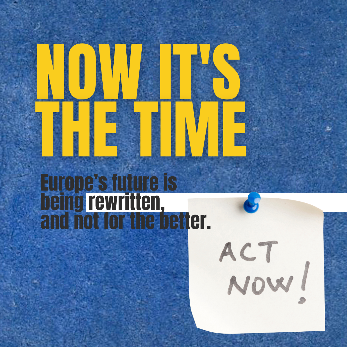 JOINT STATEMENT: Call for European Parliament to deliver a credible and ambitious approach on Omnibus I