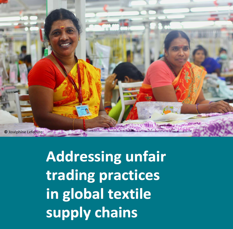 Addressing unfair trading practices in global textile supply chains