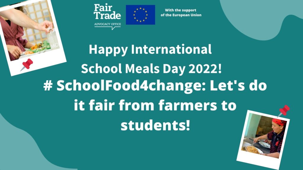 March 10th is international school meals day let’s make it fair